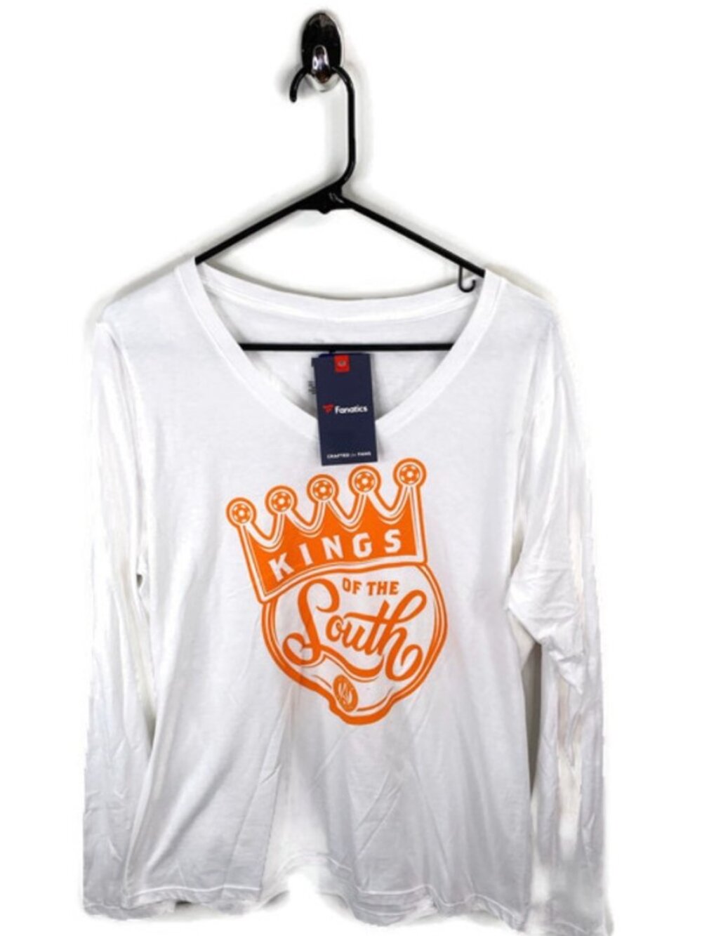 Atlanta United Kings of the South Long Sleeve V Neck T-Shirt Size L